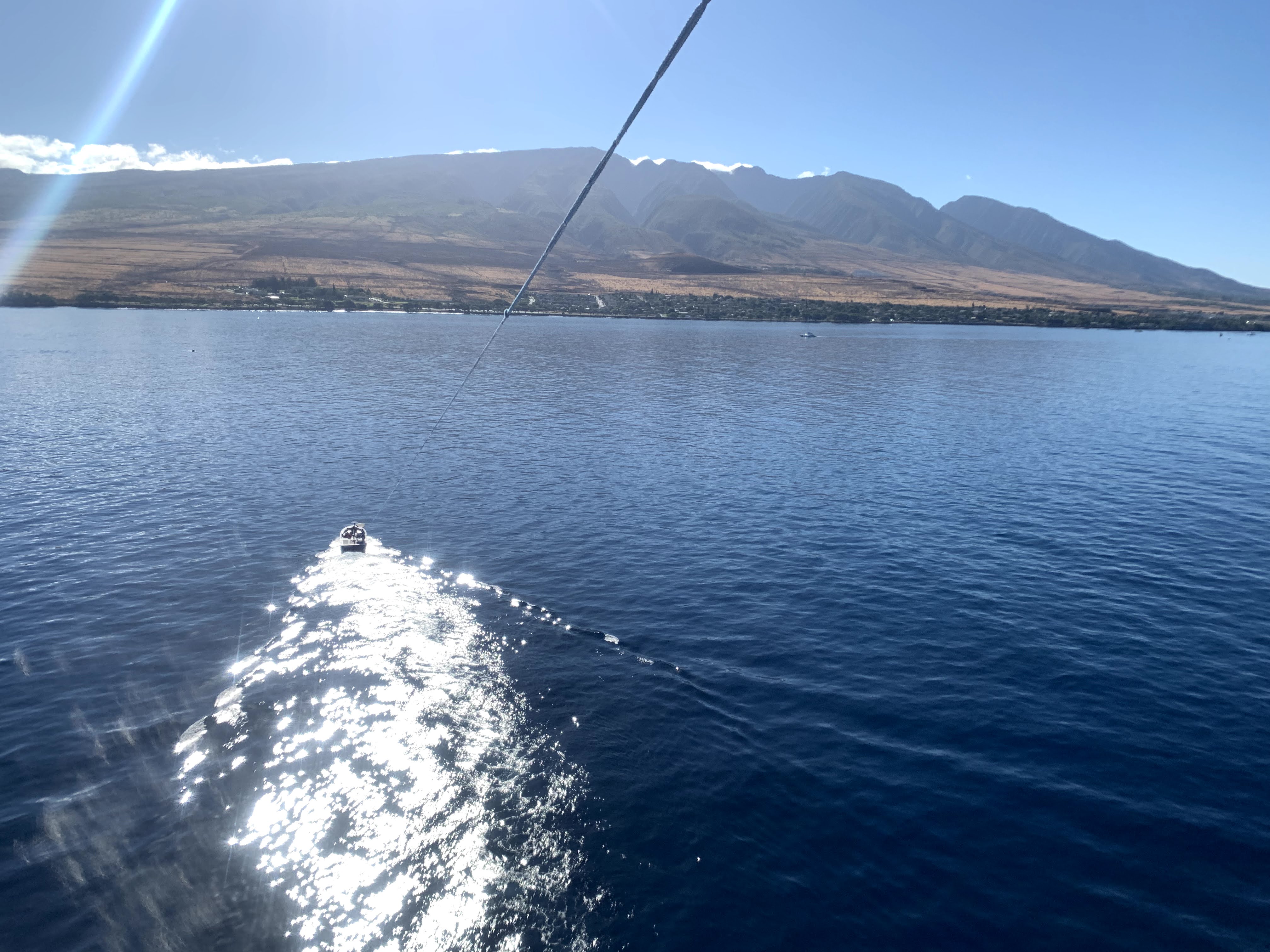 Parasail the boat