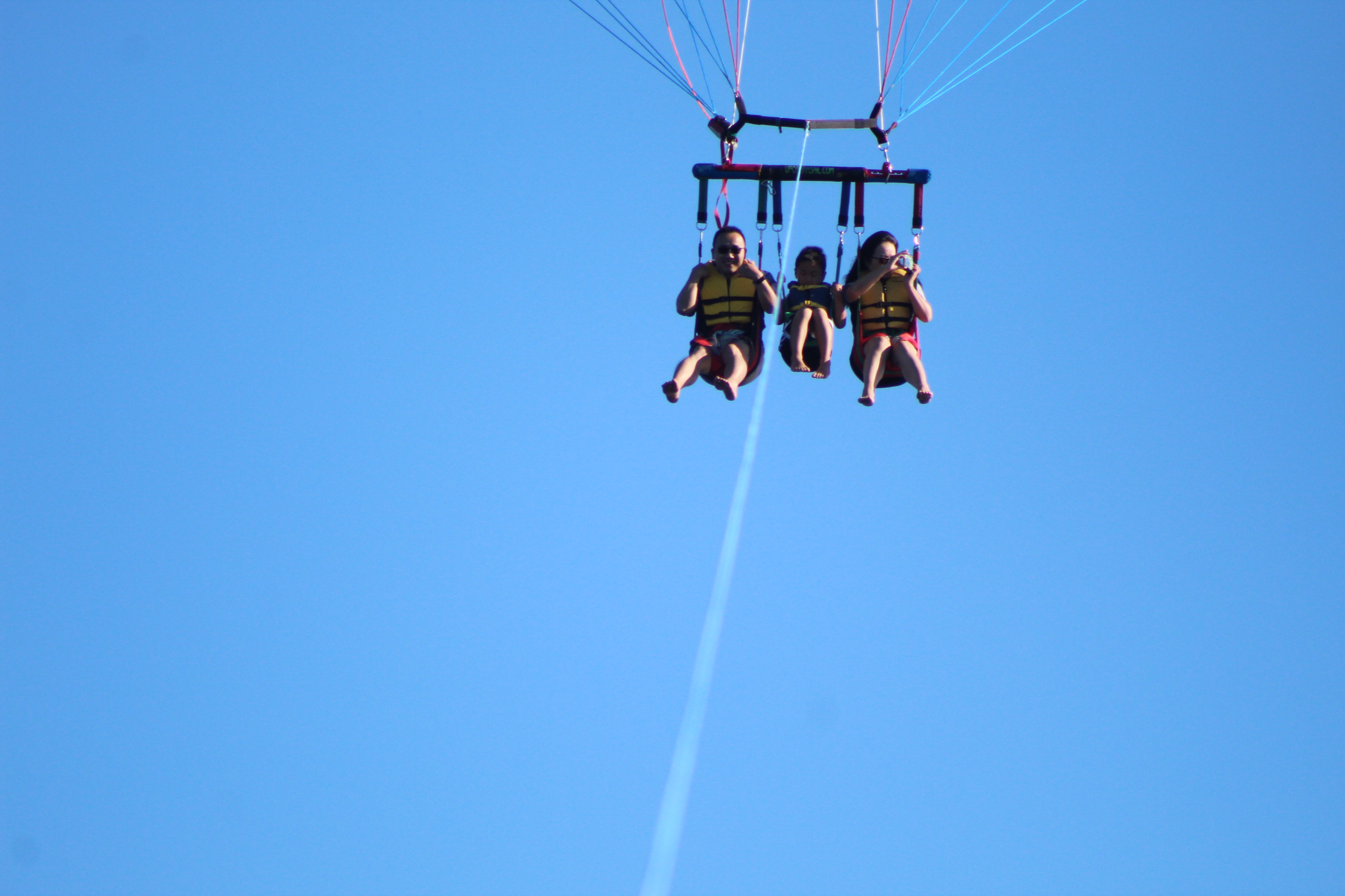 Parasail In the Air